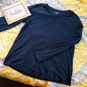 Long sleeve striped tee